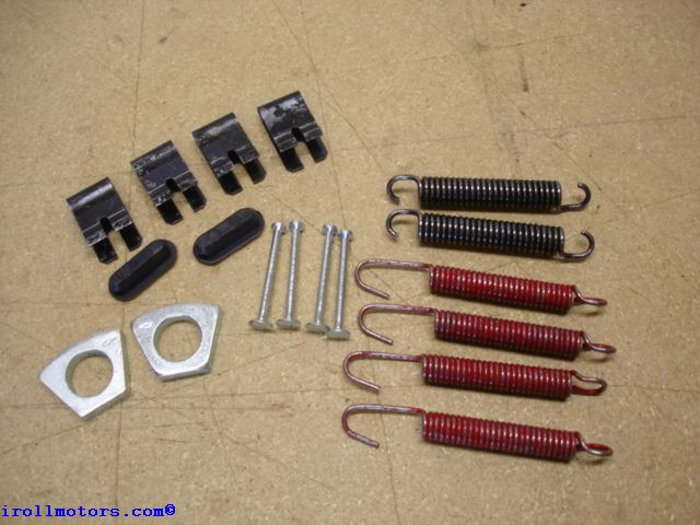 Mounting Kit , w/springs , Wagner shoes