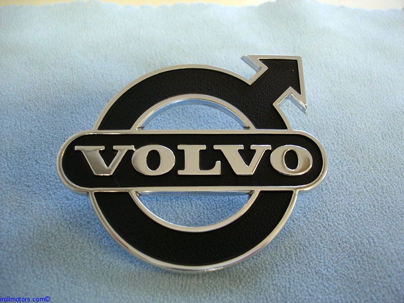 Badge , Volvo symbol , Grill