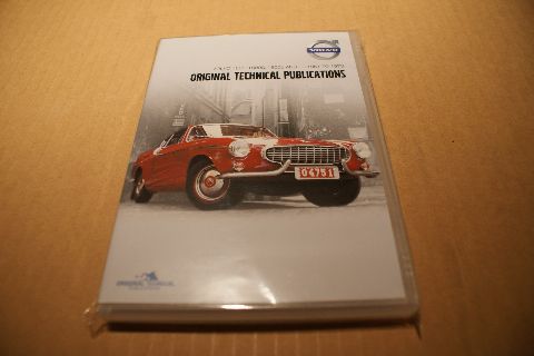 Volvo 1800 Original Technical Publications DVD