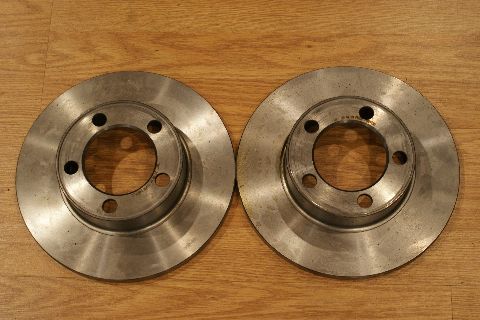 Disc, front , 1800/122 , 61-69, no hub, pair