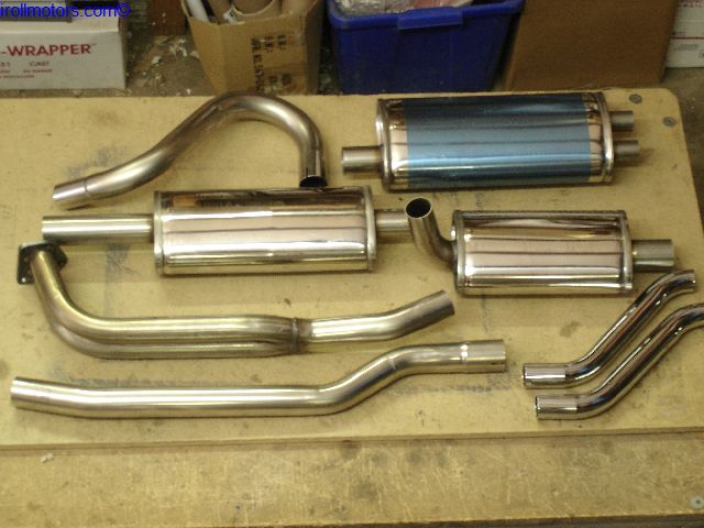 Exhaust System , 1800E / 1800ES , no mounting hardware